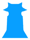 Blue Statue