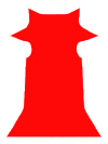 Red Statue
